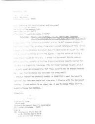 ["The document is from Walter J. Bullinger to Representative Glenn English regarding a proposed rule change that would discontinue coverage for disability, life, and health insurance for retirees from the Oklahoma Employment Security Commission under federal financing. Bullinger urges Representative  English to pressure Theodore Goldberg's office to negate the proposed rule change, as it is necessary due to recent pay increases and inflation. Bullinger emphasizes the importance of the current retirement plan and requests prompt action before the deadline of January 19, 1980."]
