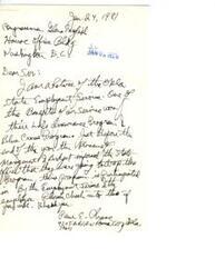 ["Orval Siler, a former Commissioner of the Oklahoma Employment Security Commission, wrote to Representative Glenn English expressing concern about proposed regulations by the Department of Labor that would affect fringe benefits for State Employment Office employees. Siler requested that current retirement and other fringe benefits be retained for current employees and retirees, as he believed they had vested rights and interests that should be protected. Representative English thanked Siler for his input and stated that he had voiced his opposition to the proposed regulations to the Department of Labor."]