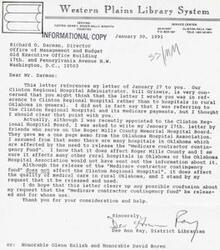 ["Glenn English, a member of Congress, received a letter from Jeffrey D. Pierson informing him of his plans to leave the White House and work at the International Energy Agency in Paris. Pierson thanked English for his support and expressed hope for future opportunities to work together. English wished Pierson the best in his new role."]