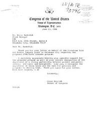 ["The document  is a letter from Jim Cassie, President of United Rubber, Cork, Linoleum & Plastic Workers of America, Local Union No. 998, expressing support for a proposed JTPA/Labor Liaison program. The document is addressed to Glenn English, a Member of Congress, thanking him for his support and emphasizing the importance of partnerships between private and public sectors, as well as labor and management."]