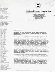 ["The document  is a letter from Opportunities, Inc., a non-profit organization, to Representative James Jones urging him to oppose the proposed amendment to Circular A-122, which would restrict communication between community action agencies and the government. The organization argues that the amendment would limit the democratic process and is unnecessary due to existing laws against lobbying. They request equal time and opportunity for all points of view and urge the representative to ask the Office of Management and Budget to withdraw the amendment."]