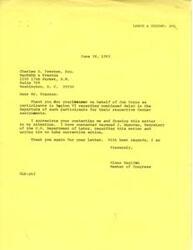 ["The document from Glenn English, a Member of Congress, to Raymond J. Donovan, the Secretary of the United States Department of Labor, addresses significant delays in project assignments for participants in the Job Corps program in Region VI. The AFL-CIO Appalachian Council, Inc. had lost its contract for the Job Corps Outreach and Placement Program, resulting in 869 youth awaiting departure to Job Corps Centers not being contacted. The document requests assistance in ensuring equal opportunities for these youth and urges immediate action to expedite their placements. Contact information for relevant officials is provided, and the Council emphasizes the importance of not delaying the youth's participation in the program."]
