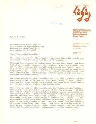 ["The document  is a series of letters regarding the \"Rule of Two\" provision in the Federal Acquisition Regulation. The documents express concerns about the impact of this rule on small businesses, specifically in the Architect-Engineer industry, and request reconsideration of the rule. The documents also mention previous legislative actions related to procurement policies."]