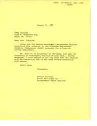 ["The document from Congressman Glenn English to Secretary F. Ray Marshall concerns the proposal by the Oklahoma Employment Security Commission to include a Cost-of Living Index within the benefits program. The document includes samples of letters from constituents who are struggling with the increased cost of living and are requesting an adjustment to their retirement benefits. The constituents feel that they are below the poverty level and are asking for assistance in passing legislation to increase their benefits. They express their trust in Congressman English to advocate for them and address their concerns."]