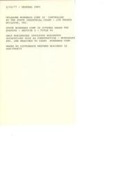["The document  is a letter from the United States Department of Labor discussing the Office of Workers' Compensation Programs in Dallas, Texas. It provides information on the services provided by the Dallas District Office, the transfer of case files from the New Orleans District Office, and resources available to assist with Federal Employees' Compensation. It also includes information on the Federal Employees' Compensation Act, basic forms, and a booklet of questions and answers about the act. The document concludes with contact information for further assistance."]