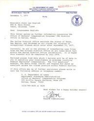 ["The United States Department of Labor has opened a new office in Dallas to serve federal employees' compensation claims in Texas, Oklahoma, and New Mexico. New procedures have been implemented for inquiries from congressional offices, with specific contacts and response times outlined. Efforts are being made to improve service and workload distribution in the Workers' Compensation Program, with staff training and resources being utilized. Contact information for assistance and feedback is provided for congressional staff."]