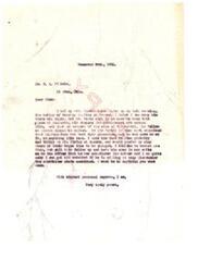 ["The author of the text is expressing their surprise and disappointment at being transferred from their current position as Principal at the Cheyenne & Arapaho School to the Riverside School. They believe that the Cheyenne & Arapaho School is better equipped and has a larger enrollment than Riverside, and do not understand why the Principal at Riverside is paid more. The author is considering the transfer a demotion and has requested to stay at their current position. They have also reached out to Congressman Gensman for assistance in the matter. The author is advocating for equal pay for the Principal at Cheyenne & Arapaho School compared to Riverside."]