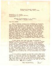 ["The sender, Mr. N, is writing to Nichols about a decision Diaz made to go to Riverside. Mr. N explains that he could have prevented Diaz from leaving Concho, but it would have caused issues with the department. He also mentions that Burke may have been offended by Diaz not accepting his help. Mr. N reassures Nichols that he treated Diaz as he would want Nichols to treat someone he was interested in. He asks for a response from Nichols."]