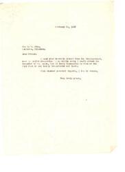 ["The document acknowledges receipt of a request for transfer back to Oklahoma, but states that the transfer cannot be granted at this time. The sender expresses regret that they will not be able to assist further as they will be leaving office soon."]