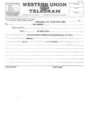 ["The document is a series of correspondences regarding the lease of land near the Concho Indian School in El Reno, Oklahoma. It includes discussions about bidding on the lease, pricing, and the involvement of various individuals in the process. There are also references to potential conflicts of interest and requests for caution in getting involved in the lease process."]