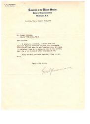 ["A letter was sent to Mr. Samual A. Cook from the Secretary, informing him of good news in a letter from Commissioner Burke regarding their work. The Secretary sends kindest regards and mentions that Lorraine Gensman is currently not in the office."]