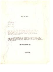 ["The sender received a letter from Mr. C.P. Grandfield and is requesting him to write personal letters to R.B. Morford, Joe White, and Walter Hubbell in Oklahoma. The sender will provide more names in the future and asks for acknowledgment of receipt without mentioning the names given."]