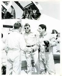 ["Fred R. Harris as a high school senior"]