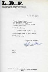 ["The document is a proposal for the establishment of a National Fund for Indian Rights by the NAACP Legal Defense and Education Fund, Inc. It highlights the lack of adequate legal representation for American Indians and the need for specialized legal expertise. The proposed fund aims to protect and advance the rights of Indians through legal action on four levels, including preparing and prosecuting test cases of national importance, supporting Indian lawyers on reservations, conducting analyses of legislative and administrative actions, and informing Indians of developments that may affect their legal status."]