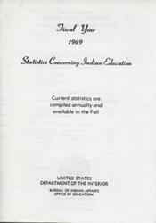 ["The document provides statistics and information regarding Indian education in the United States in fiscal year 1969. It discusses the different types of schools Indian children attend, the history of Indian education in the US, the objectives of federal schools for Indian children, and the role of states in providing education for Indian children. It also mentions federal aid programs and contracts aimed at supporting the education of Indian children."]