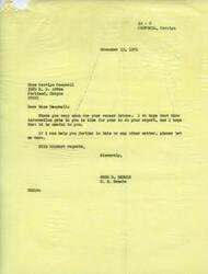 ["Miss Carolyn Campbell wrote a letter to Senator Edward Kennedy requesting information about federal and state-run schools on reservations for a report she is working on. Senator Fred R. Harris responded to Miss Campbell's letter, thanking her for reaching out and offering further assistance if needed."]