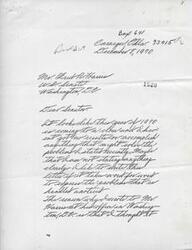 ["The letter is addressed to a Senator expressing concerns about problems in 1970, particularly regarding access to dental services in Anadarko. The writer believes that emergency services should be available to both old and young individuals, and criticizes the system for not providing adequate care. The writer also mentions issues with eligibility for free services for Indian adults and requests the Senator's assistance in addressing these concerns."]
