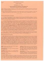 ["The document is discussing a potential regulation change by the Labor Department that would allow Consuls overseas to decide if nurses are qualified for practice in the US, bypassing the need for approval from individual states. The sender, mb, offers to file the information but suggests that letters from Oklahoma either opposing or supporting the change may be forthcoming."]