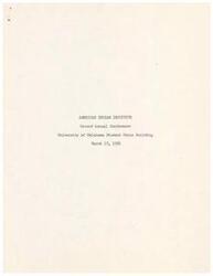 ["Fred R. Harris, a member of the United States Senate, wrote to Wendell Chino, President of the National Congress of American Indians, regarding a proposal for a national Indian advisory committee. Harris informed Chino that the proposal will be further discussed and that he will be notified of any decisions made. Harris also offered his assistance in the future."]