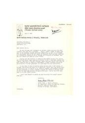 ["Senator Fred R. Harris expresses his appreciation for Mr. Schoenberg's letter and booklet outlining plans for an Indian Cultural Center at Gonzaga University. He has forwarded the information to the Executive Director of Oklahomans for Indian Opportunity and enclosed a copy of a speech he made on behalf of the American Indian. Senator Harris expresses his admiration for Mr. Schoenberg's efforts and offers further assistance if needed."]