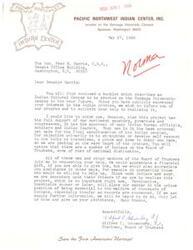 ["The Pacific Northwest Indian Center is a cultural and research center located on the Gonzaga University Campus in Spokane, Washington. Its purpose is to promote Indian studies, preserve Indian cultures, and develop Indian leadership. The center will include a museum dedicated to Indian and Indian-related subjects, with exhibits emphasizing authenticity. A Board of Technical Advisors comprising members of various tribes will oversee the museum's policies. The center is organized as an independent corporation, with a self-sustaining board of trustees. The center's activities will not involve political campaigning or legislation influencing. The center's founders and board members come from diverse backgrounds, including tribal leaders, scholars, and community activists."]