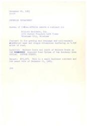 ["On December 22, 1965, the Bureau of Indian Affairs awarded a contract to Elliott Brothers, Inc. for road construction in Cotton County, Oklahoma. The contract is for grading, drainage, soil-asphalt stabilization, and surfacing on 4.498 miles of road. The contract is worth $79,978 and was awarded to a small business on December 21, 1965."]