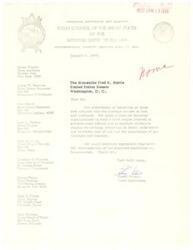 ["The Great Council of the United States of the Improved Order of Red Men is concerned about the complexity of the government and believes that fraternal organizations should take a more active interest in governmental affairs. They have sent a resolution to the Honorable Fred R. Harris and Larry W. Heringer of the United States Senate, urging them to consider the importance of Americanism and the need for citizens to better understand their liberties and freedom."]