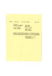 ["The Bureau of Indian Affairs has awarded a $39,000 contract to Sorey Hill Binnicker of Oklahoma City for architectural and engineering services on the design of Concho Indian School in Canadian County, Concho, Oklahoma. The contract was awarded on January 5, 1966."]