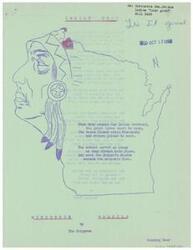 ["The text discusses Senator Nelson's Indian land grab bill 2498, which aims to take land from various Indian reservations in Wisconsin for conservation purposes. The Chippewa and Woodland Indians of Wisconsin are concerned about the impact this bill will have on their heritage and rights. They argue that the Department of Interior has already taken a significant amount of Indian land in the state, leaving them with limited space for burial and future generations. They urge the Senate to defeat the bill and respect their treaties and rights to the sacred earth."]