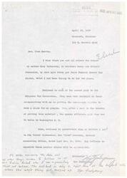 ["The letter is from Ky Yackeyonny to Senator Fred Harris, thanking him for helping his family with their Federal Income Tax claims. He mentions the difficulties he faced in obtaining the necessary information and asks for assistance in expediting the claims. He also requests the exact amounts of Oklahoma Tax paid by various individuals and states that the Oklahoma Tax Commission provided him with figures to claim refunds for these individuals. The letter also includes details about the tax payments made by specific individuals for certain years."]