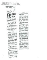 ["Mrs. Markel wrote to Ladonna Harris to tell her about her story in the July issue of Palm Beach Life on the First Lady's Brunch. Ladonna Harris appreciated the thoughtfulness and looks forward to reading the column."]