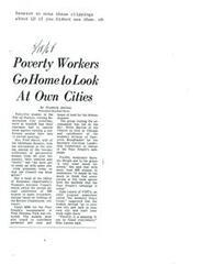 ["Senator Fred Harris led a group of women from the War on Poverty to visit Resurrection City, where they were moved by the experience. Vice President Hubert Humphrey suggested a town meeting with the campers to address their grievances. The women were urged to take action in their own cities to fight poverty. Humphrey emphasized the need for equality and acceptance of differences in American society. Senator Harris spoke about the importance of making life better for children in poverty. The conference focused on addressing poverty and racism in America."]
