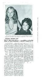 ["La Donna Harris and her daughter Katherine are excited about the possibility of Oklahoma Senator  Fred Harris being mentioned as a running mate for Hubert Humphrey. Katherine is part Comanche Indian and part Irish, majoring in human relations and being considered for the position of 'Second Lady'. The Harris family is actively involved in politics and public service, with both parents being 37 years old and married for 19 years. They are supportive of Senator  Harris's political career and are excited about the potential opportunity for him to be Vice President."]