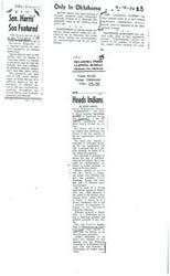 ["LaDonna Harris has been elected as the president of Americans for Indian Opportunity, a new organization advocating for local, Indian-led programs. The organization aims to support self-determination for Indians and address past neglect of Indian issues. Other officers elected include Peterson Zah, Scott Momaday, and J. D. Williams. The organization's board includes several Oklahomans, showing a strong representation from the state."]