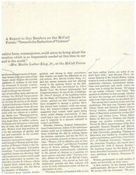 ["The document describes various poverty programs funded by the US government, including Community Action, Project Upward Bound, the Foster Grandparents program, and Project Head Start. It also mentions the Office of Economic Opportunity (OEO) and its Acting Director, Bertrand Harding. Finally, it describes how some parents in Clermont County, Ohio, are running their own year-round Head Start program."]