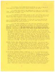 ["The document urges individuals and groups to take action against violence and injustice in the world by supporting causes and leaders working towards peace, preventing further nuclear arms races, addressing racial tensions, and advocating for gun control. The document also calls on political leaders and organizations, such as the United Nations, to take stronger action to promote peace and address global issues. Women are specifically mentioned as a powerful force for change in these efforts."]