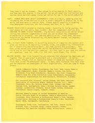 ["The document discusses various organizations and individuals who are taking action to combat violence in TV programs and movies. It also mentions former President Dwight Eisenhower's views on revamping the United Nations to maintain peace in the world. Additionally, it highlights the efforts of CURE in South Miami, Florida, and encourages people to join the petition campaign. The document also mentions the National Association for Better Broadcasting and their suggestions for addressing violence in independent broadcasting. Lastly, it lists several organizations that have joined the Womanpower ranks in the fight against violence."]