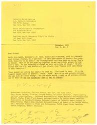 ["The document discusses the state of despair and crisis in the world in 1968, as expressed by author C.P. Snow. Snow emphasizes the importance of working towards peace and addressing issues such as famine. The document also mentions the organization Womanpower-in-Action and lists the participating national organizations."]