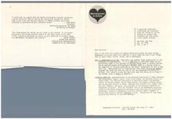 ["The document discusses the formation of the Womanpower-in-Action Center, a coalition of individual women and organizations working to combat violence and social inequities. The coalition has taken on projects such as disseminating resolutions on violence reduction, pressuring senators to postpone an anti-missile system vote, and monitoring television for violence impact. They emphasize the power of letters and activism in influencing political decisions."]