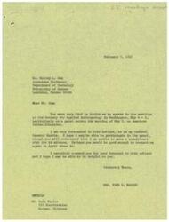 ["LaDonna Harris is grateful for the invitation to participate in the Society for Applied Anthropology meetings in Washington in May, specifically on a panel about American Indian Education. She expresses interest in the subject and hopes to be able to participate, pending further communication in April. LaDonna Harris commends Mr. Wax for his interest in the topic and expresses a desire to be helpful."]