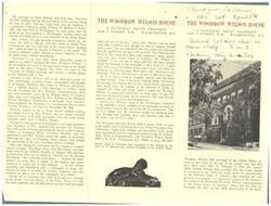 ["Woodrow Wilson married Edith Bolling Galt in 1915, making her the third First Lady to marry a president during his term. Edith was a devoted companion to Wilson, accompanying him on trips and supporting his efforts for world peace. After Wilson's death in 1924, Edith ensured their home was preserved as a memorial to him. She passed away in 1961 on Wilson's birthday. The Woodrow Wilson House is now open to the public, showcasing memorabilia and furnishings from Wilson's life."]