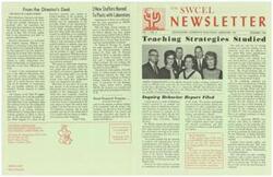 ["The SWCEL newsletter announces the appointment of three new staff members, including a business manager, an education administrator, and an instructional researcher. The newsletter discusses the unique structure of regional laboratories and the need for developing teaching strategies. It also highlights workshops conducted by SWCEL on classroom teaching and research progress. The newsletter emphasizes the importance of independence and innovation in the laboratory program to address old problems and ensure a successful future."]