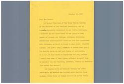 ["Mrs. Sherry Sandlin, Senior President of The Falls Church Society of the Children of the American Revolution, is inviting LaDonna Harris to speak to their group about present day Indian Americans, specifically focusing on Oklahoma Indians. Mrs. Sandlin has a personal interest in Indian Americans and has had experiences with Navajo and related groups. She hopes that LaDonna Harris will agree to speak to the Society and is willing to schedule her for November, December, January, or February. Mrs. Sandlin also mentions their efforts to support Indian children through donations and visits to Indian schools. She expresses her desire for the group to learn about the current and future prospects of Indians. Mrs. Sandlin hopes LaDonna Harris will consider their invitation and suggests inviting another CAR Society to join the meeting if she agrees to speak."]