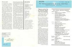 ["The National Council of Women of the United States held an emergency meeting in August 1967 to address urban upheaval and the need for job training and housing programs. A coalition of leaders from various sectors was formed to recommend action programs in public service employment, private employment, education, housing, and urban development. The coalition urged the government to take immediate steps to address urban problems and push for civil rights legislation and anti-poverty programs. The NCW also organized a conference on women's role in influencing the city of tomorrow."]