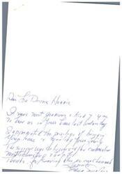 ["The document appears to be a message thanking someone named Dorna Harris for their support and kindness, especially on their last day. The writer appreciates their ability to support the principal and their delicious collaboration in the Chinese education system."]