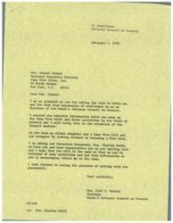 ["The document is a correspondence between Mrs. Hester Turner, National Executive Director of Camp Fire Girls, Inc., and LaDonna Harris, Chairman of the Women's Advisory Council on Poverty. LaDonna Harris expresses gratitude for information on Camp Fire Girls' activities in poverty areas and looks forward to working together. Camp Fire Girls has collaborated with local programs and the Office of Economic Opportunity to provide camping experiences, leadership development, and community support in deprived areas. Mrs. Turner also mentions Camp Fire Girls' work on Indian reservations and wishes LaDonna Harris good fortune."]