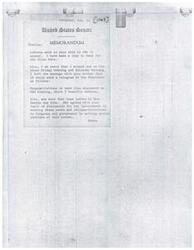 ["The document includes a memorandum from Norma to Charlie regarding a telegram to the President endorsing his statement on OEO funding, as well as a letter from Genevieve Blatt discussing the issue of older women living in poverty and the need for support and assistance from women's organizations."]