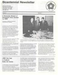 ["The American Revolution Bicentennial Commission has approved a concept for a nationwide network of Bicentennial Parks to be built on federally donated land. The commission also passed a resolution to work towards eradicating sickle cell anemia by 1976. The commission is also working on hosting a National Bicentennial Conference and encouraging volunteer groups to form councils in communities. The goal is to create lasting heritage programs and involve every American in the Bicentennial celebration."]