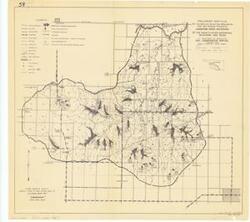 ["The document represents a plan item is a work plan and watershed map of the Sandstone Creek area of the Washita River Watershed in Oklahoma and Texas. The plan specifically identifies the Upper Washita SCD-4 and the North Fork of Red River SCD-8 as well as the Cheyenne Work Unit. SCD denotes Soil Conservation District, and the number indicates the district number identifier. The original map and plan print is identifiable by the code: 4-R-7786. H. H. Bennett, chief, and Louis P. Merrill, Region 4 Director, of the Soil Conservation Service are identified on the plan. Area plan, watershed map (orthographic projection); 17 3/8 x 19 1/8 inches; Inscribed (bottom, right corner): L.A.K.; Inscribed (bottom, right corner): 4-R-7594."]