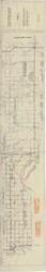 ["The document represents a plan item is an area plan of the road construction and projects surrounding the Red River. This plan features Item No. 70 Jefferson County and Item No. 90 Love County as well as annotations in red and green pencil along various routes. Pink labels adhered to bottom edge of plan detailing the estimated costs of resurfacing specific sections of State Highway 32. Area plan (orthographic projection; map; diazotype, blueline print); 11 1/4 x 63 3/4 inches; Annotations (red, green pencil) along various project routes."]